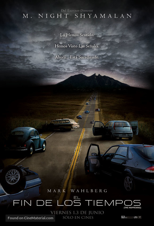 The Happening - Mexican Movie Poster