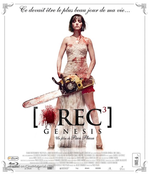 [REC]&sup3; G&eacute;nesis - French Blu-Ray movie cover