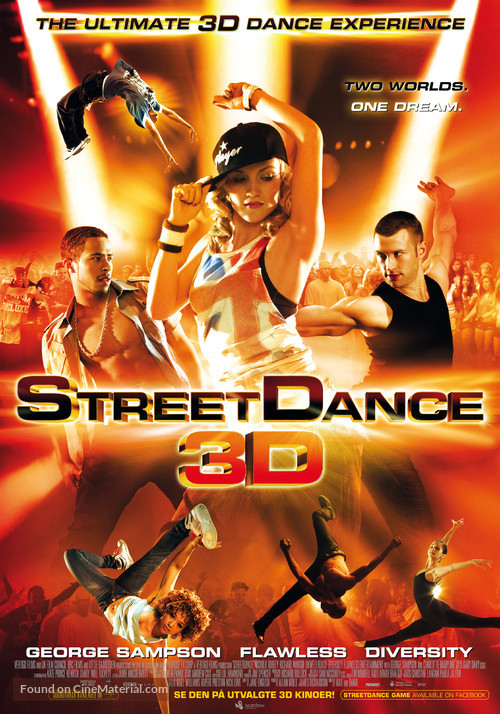 StreetDance 3D - Norwegian Movie Poster