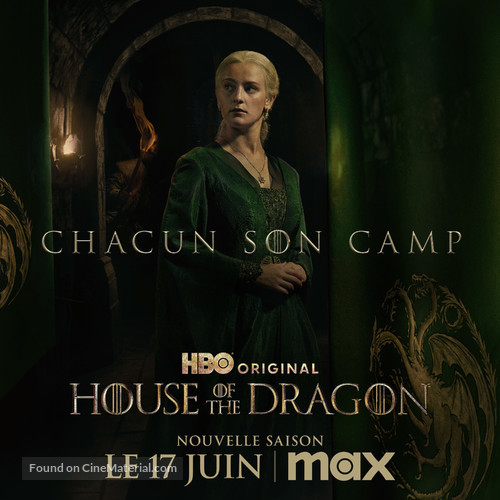 &quot;House of the Dragon&quot; - French Movie Poster