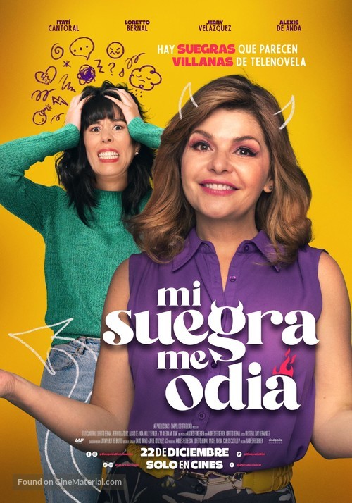 Mi suegra me odia - Mexican Movie Poster