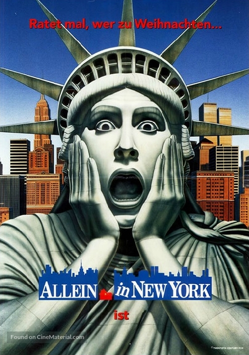 Home Alone 2: Lost in New York - German Movie Poster