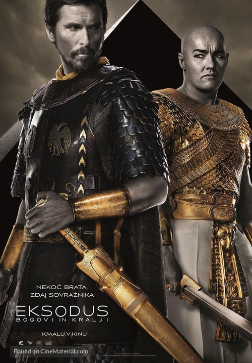Exodus: Gods and Kings - Slovenian Movie Poster