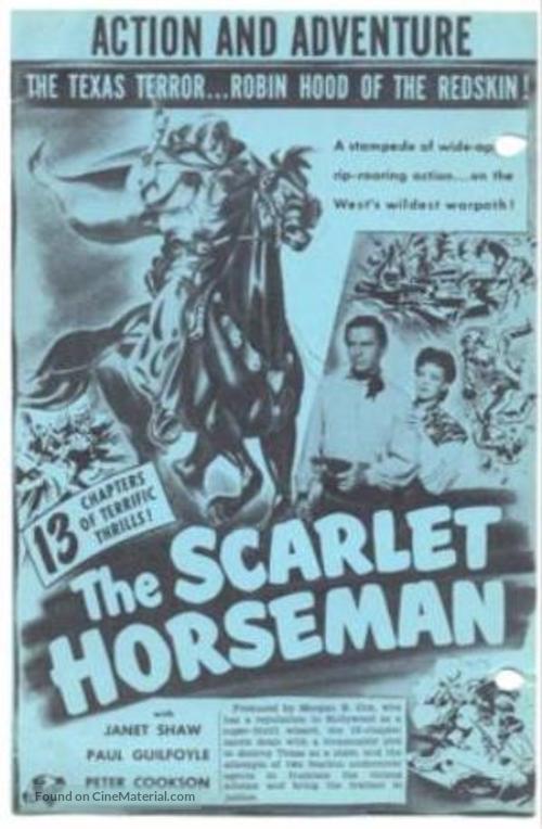 The Scarlet Horseman - Movie Poster