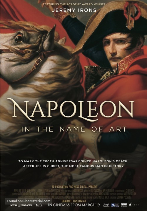 Napoleon - In the Name of Art - Australian Movie Poster