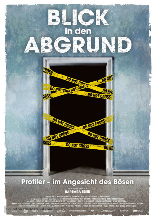 Blick in den Abgrund - German Movie Poster