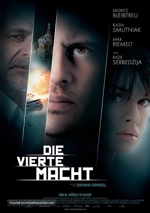 Die vierte Macht - German Movie Poster