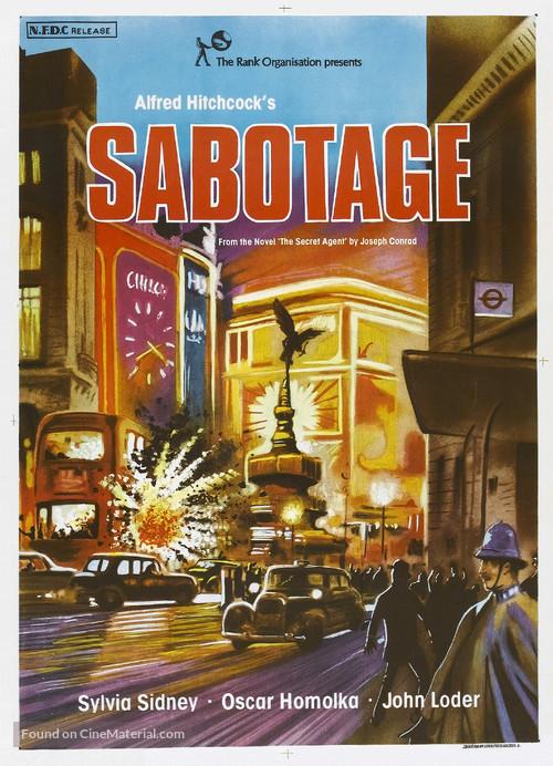 Sabotage - Indian Re-release movie poster