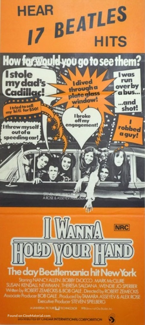 I Wanna Hold Your Hand - Movie Poster