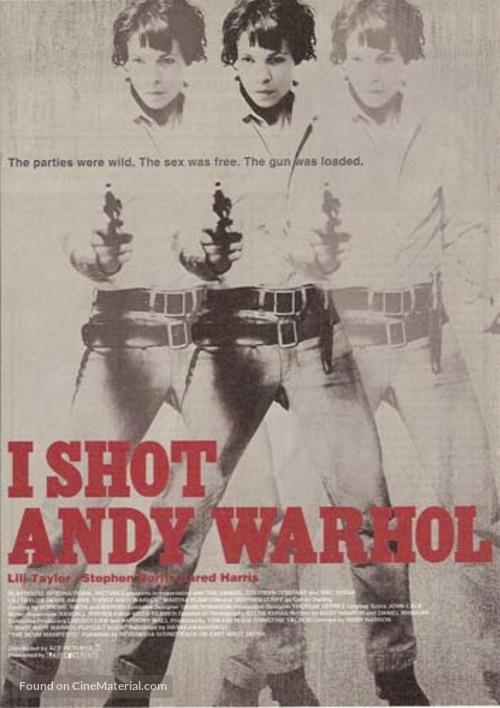 I Shot Andy Warhol - Japanese poster