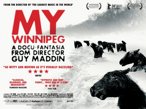 My Winnipeg - British Movie Poster