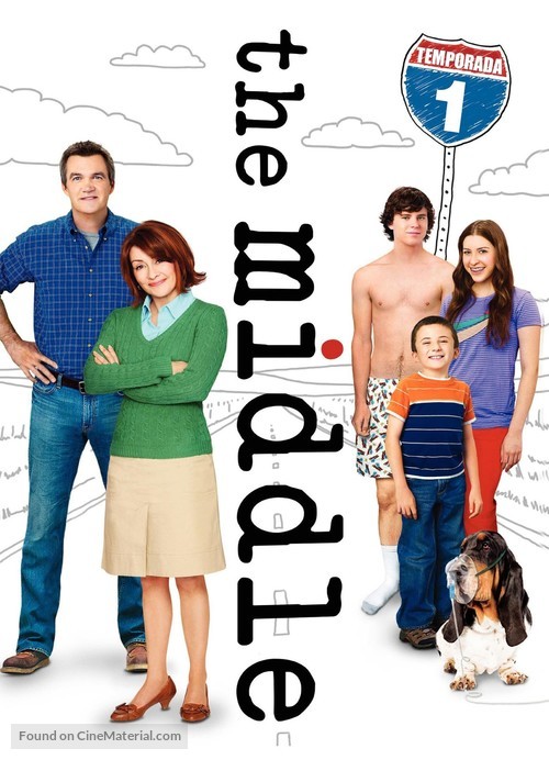 &quot;The Middle&quot; - Brazilian DVD movie cover