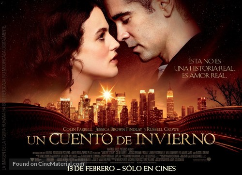 Winter&#039;s Tale - Argentinian Movie Poster