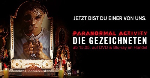 Paranormal Activity: The Marked Ones - German Video release movie poster