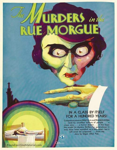 Murders in the Rue Morgue - Movie Poster