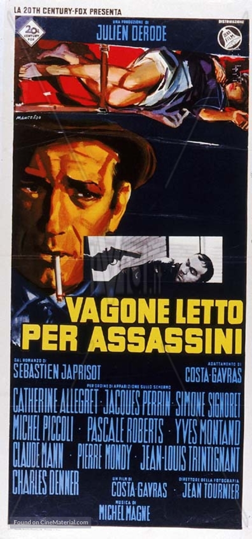 Compartiment tueurs - Italian Movie Poster