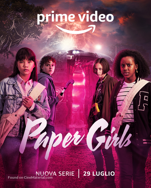 &quot;Paper Girls&quot; - Italian Movie Poster