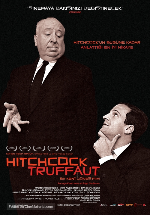 Hitchcock/Truffaut - Turkish Movie Poster