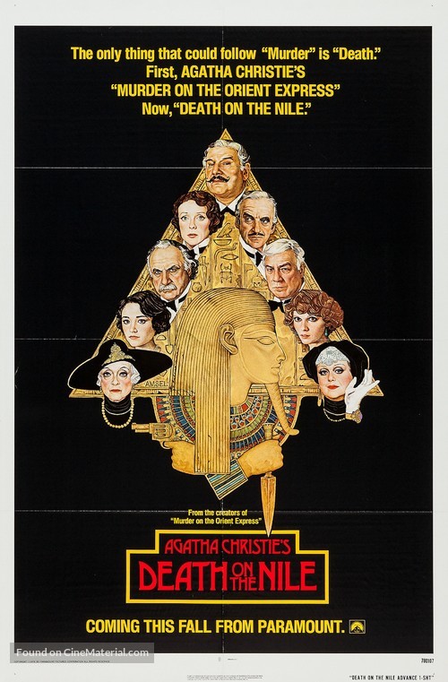 Death on the Nile - Advance movie poster