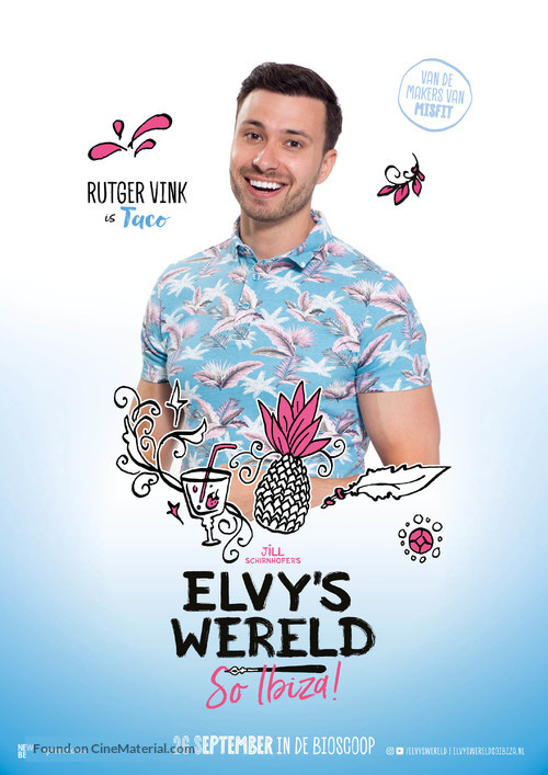 Goede Elvy's Wereld So Ibiza! (2018) Dutch movie poster TE-46