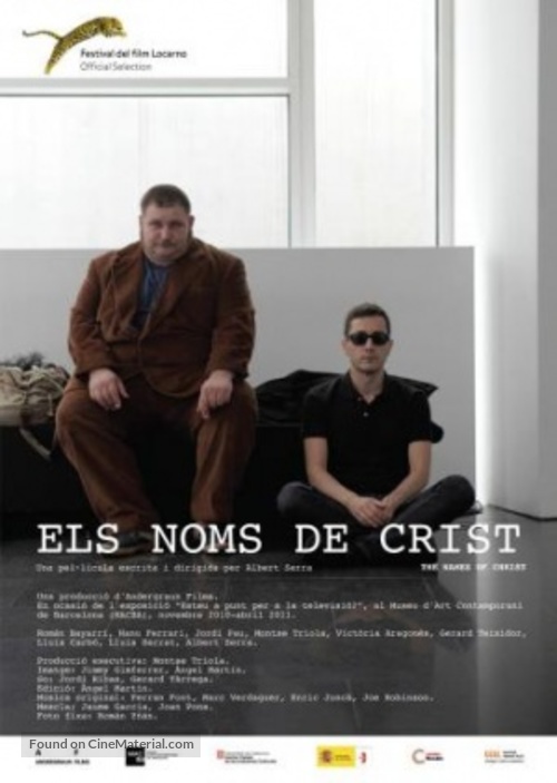 Els noms de Crist - Spanish Movie Poster