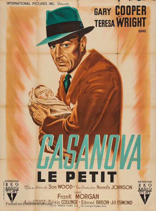 Casanova Brown - French Movie Poster