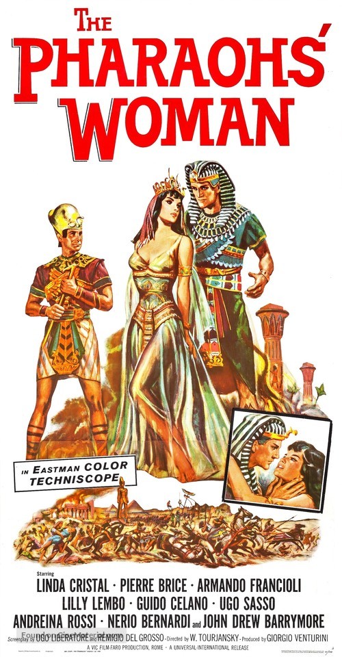 La donna dei faraoni - Movie Poster