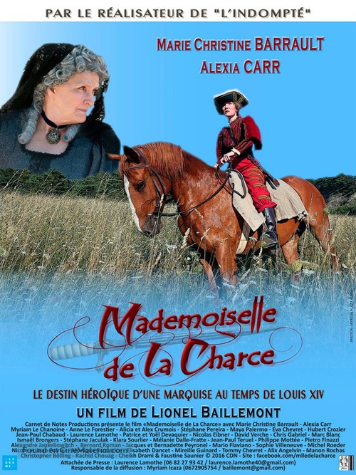 Mademoiselle de la Charce - French Movie Poster