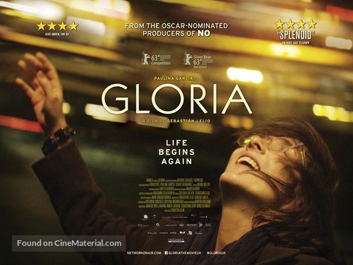 Gloria - British Movie Poster