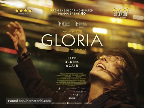 Gloria - British Movie Poster