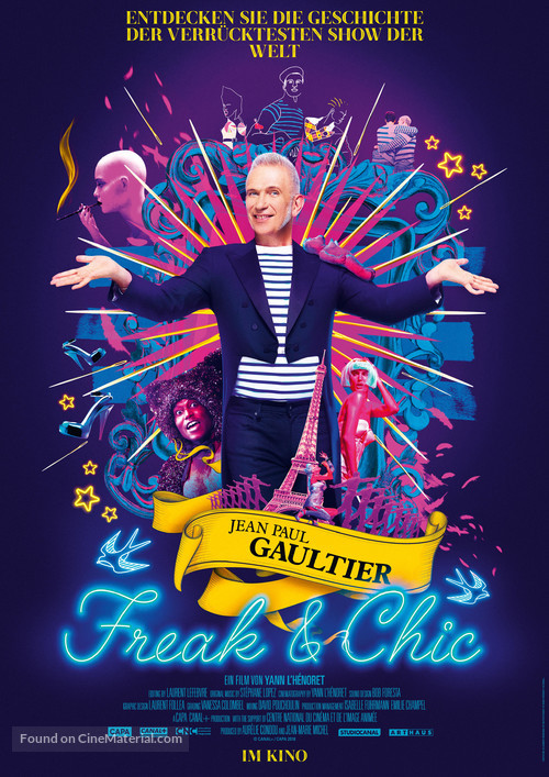 Jean Paul Gaultier: Freak and Chic - German Movie Poster