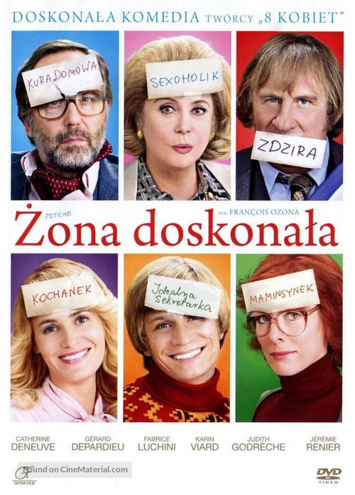 Potiche - Polish DVD movie cover