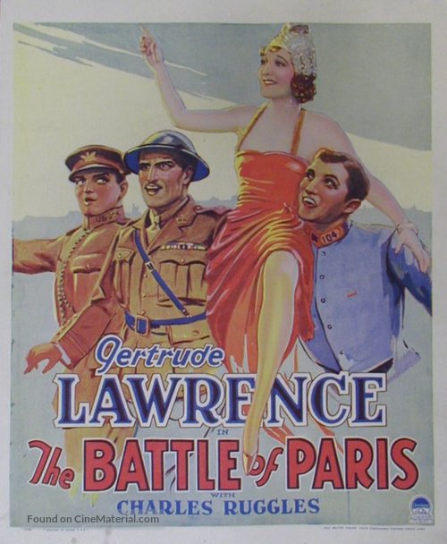 The Battle of Paris - Movie Poster