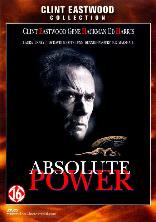 Absolute Power - Dutch DVD movie cover