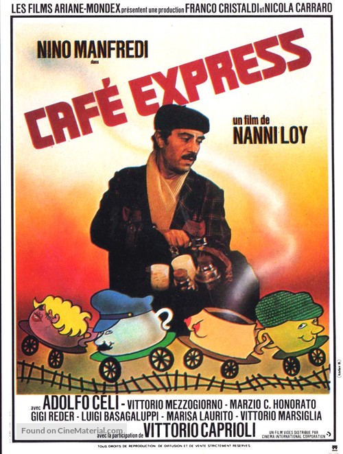 Caf&eacute; Express - French Movie Poster