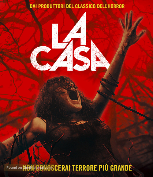 Evil Dead - Italian Blu-Ray movie cover