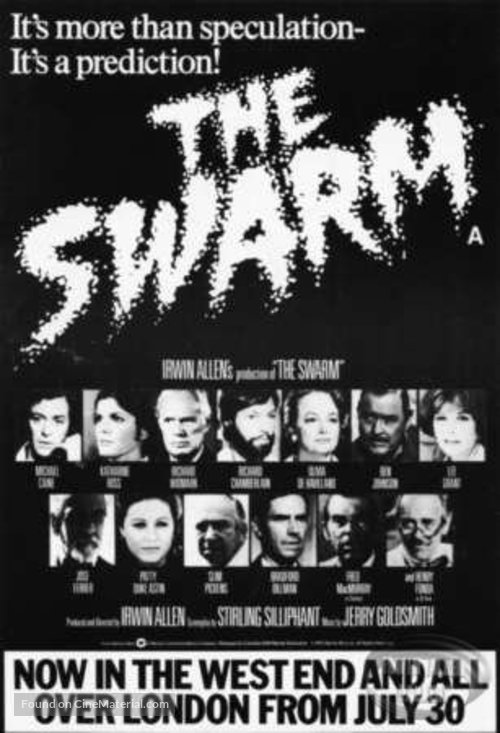 The Swarm - British Movie Poster