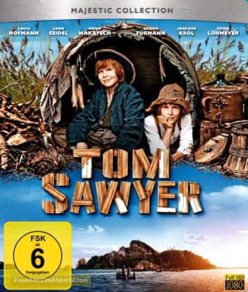 Tom Sawyer - German Blu-Ray movie cover