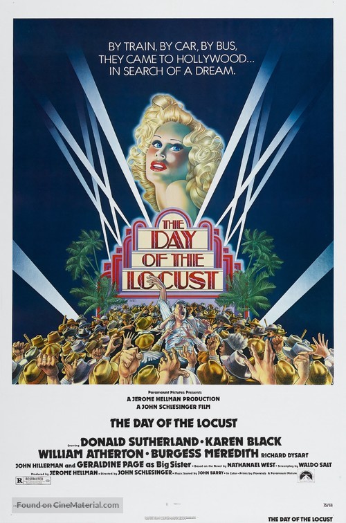 The Day of the Locust - Theatrical movie poster
