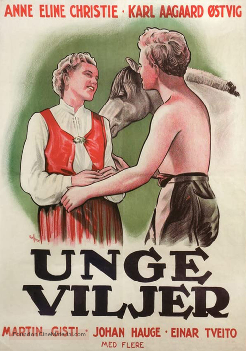 Unge viljer - Norwegian Movie Poster