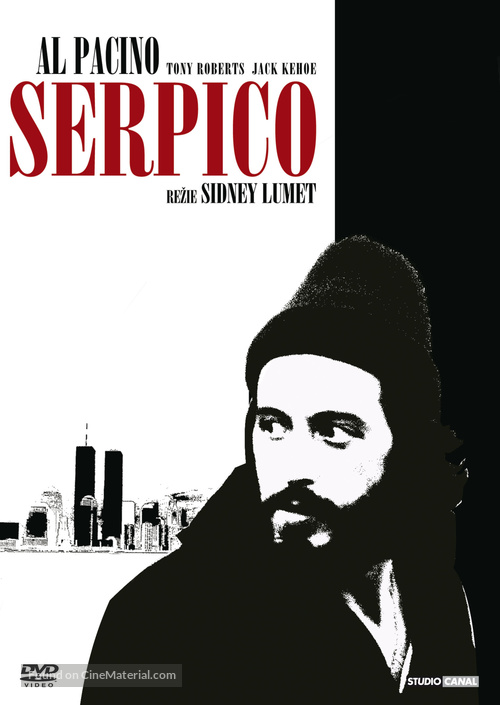 Serpico - Czech DVD movie cover