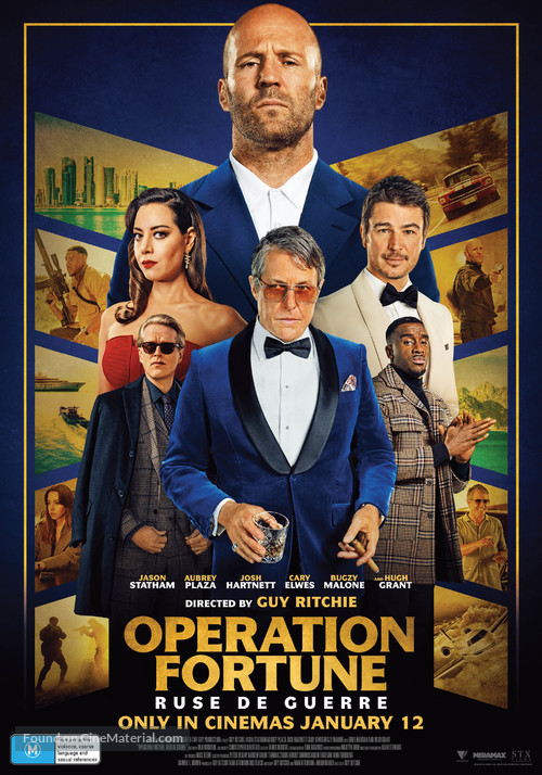 Operation Fortune: Ruse de guerre - Australian Movie Poster