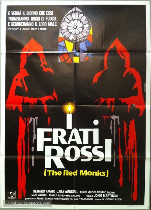 I frati rossi - Italian Movie Poster