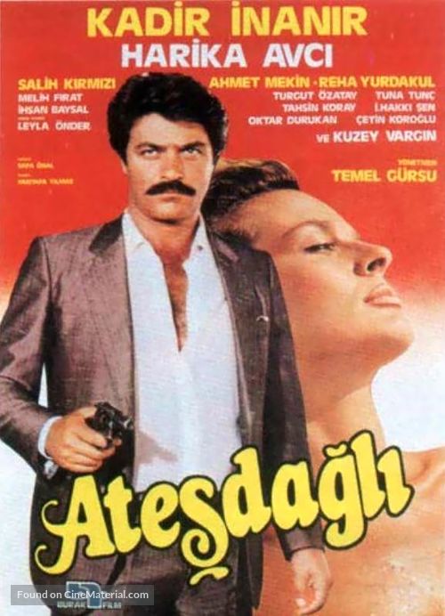 Ates Dagli - Turkish Movie Poster