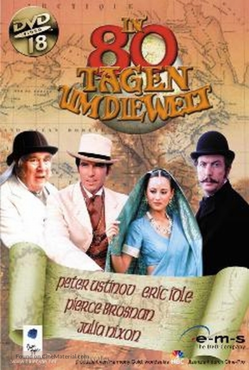 &quot;Around the World in 80 Days&quot; - German DVD movie cover