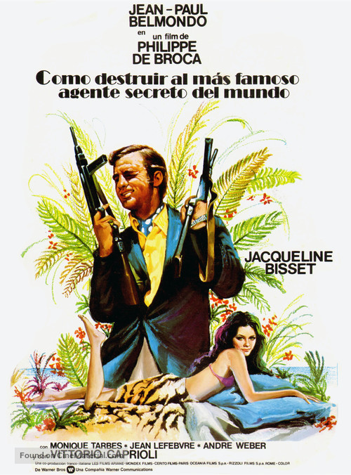 Le magnifique - Spanish Movie Poster