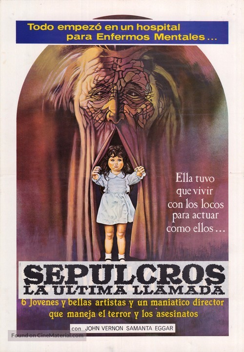 Curtains - Mexican Movie Poster