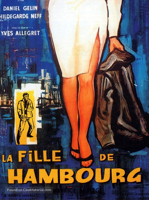 Fille de Hambourg, La - French Movie Poster