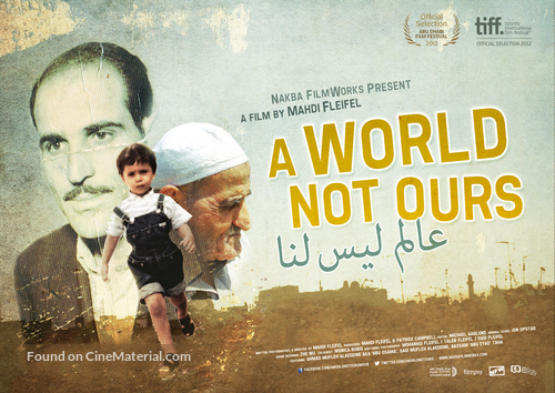 A World Not Ours - British Movie Poster