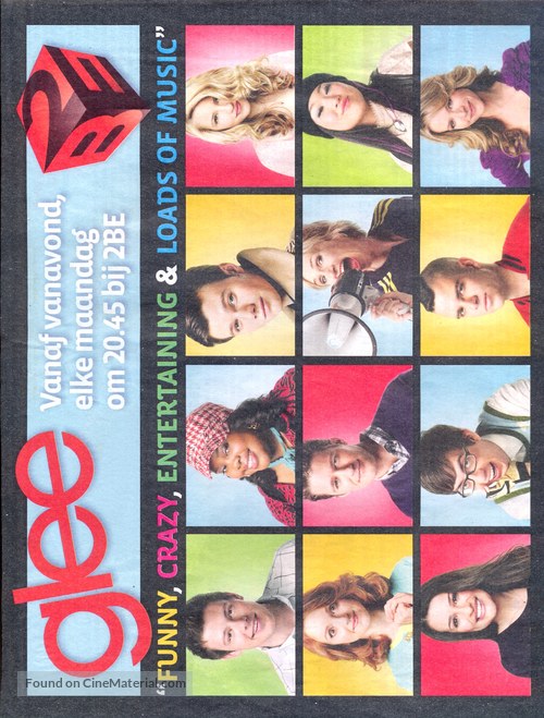 &quot;Glee&quot; - Belgian Movie Poster